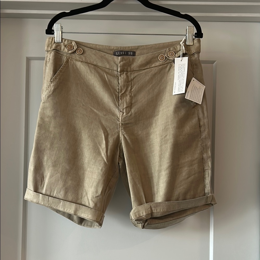 Level 99 Tan Shorts